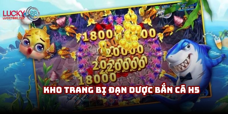 Kho trang bị đạn dược hấp dẫn cho mọi tay chơi