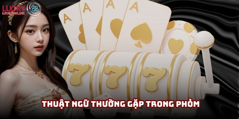 Thuật ngữ thường gặp trong các game bài Phỏm 