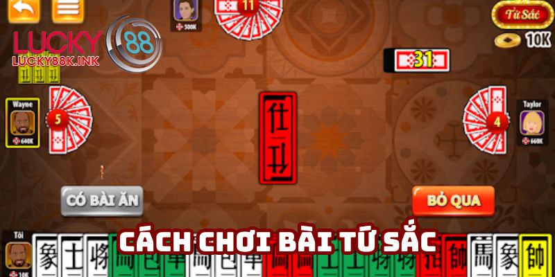 Cách chơi bài tứ sắc