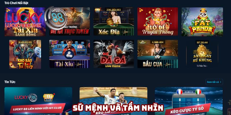 Sứ mệnh và tầm nhìn